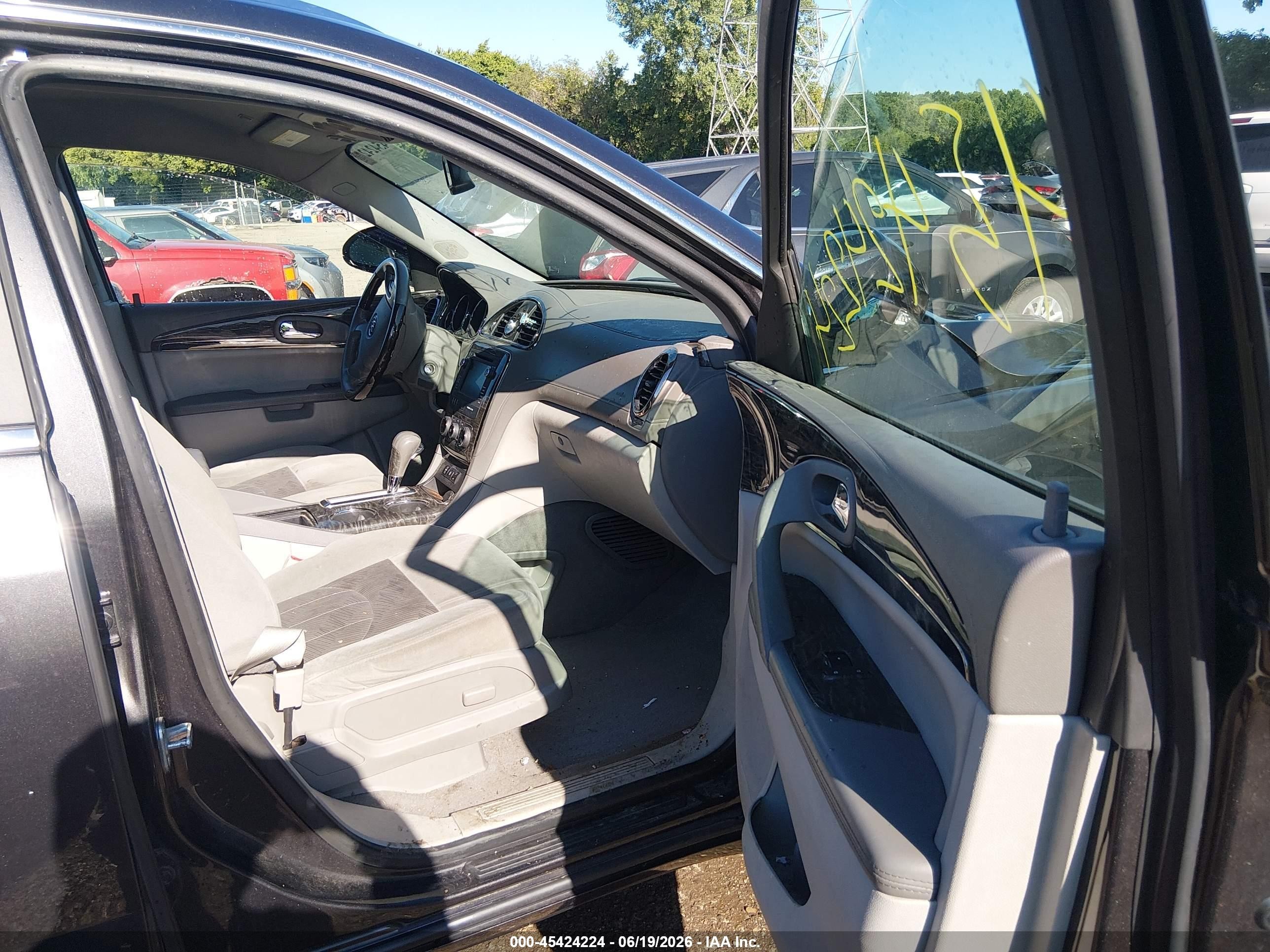 2014 Buick Enclave Convenience Gray vin: 5GAKRAKD8EJ203662