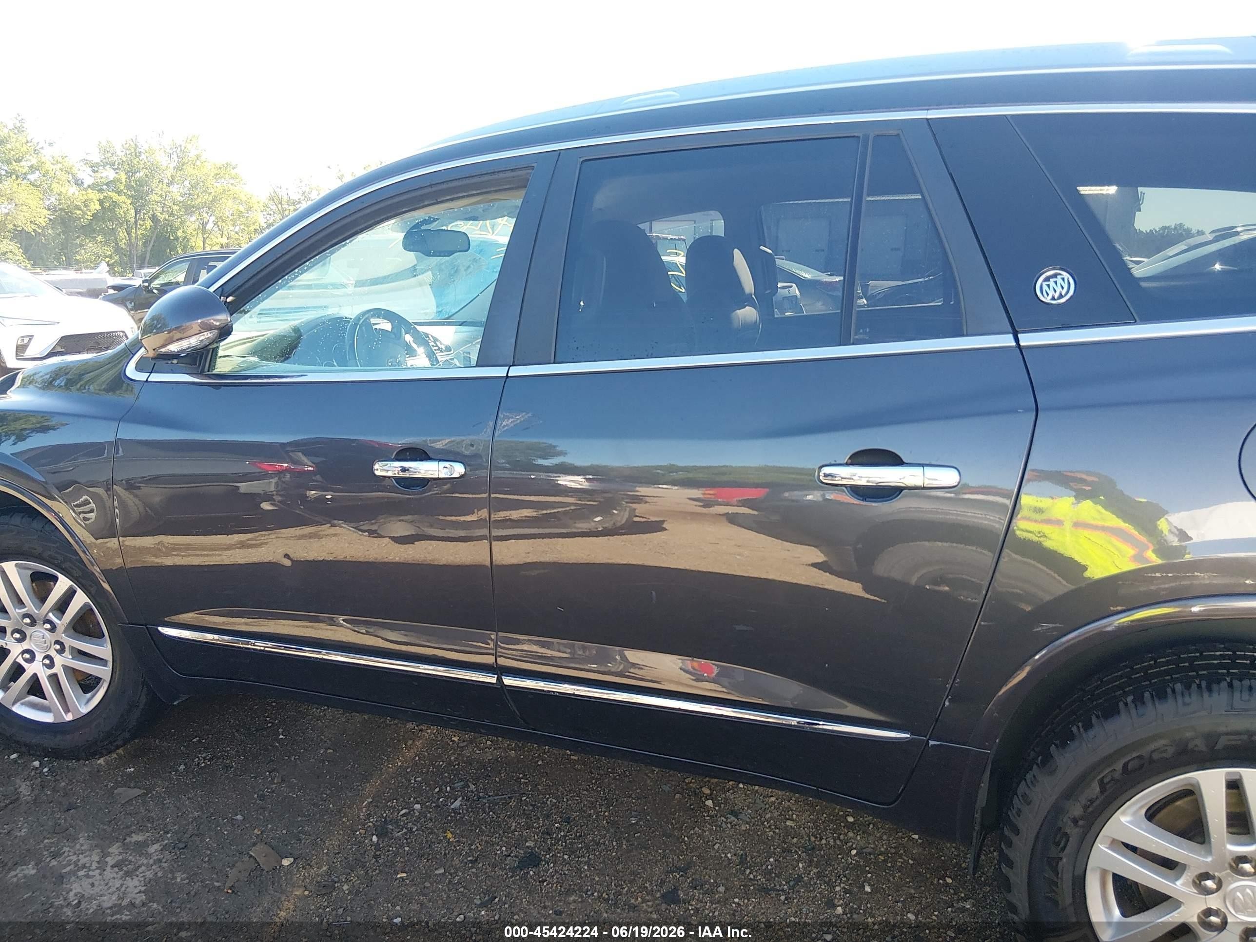 2014 Buick Enclave Convenience Gray vin: 5GAKRAKD8EJ203662