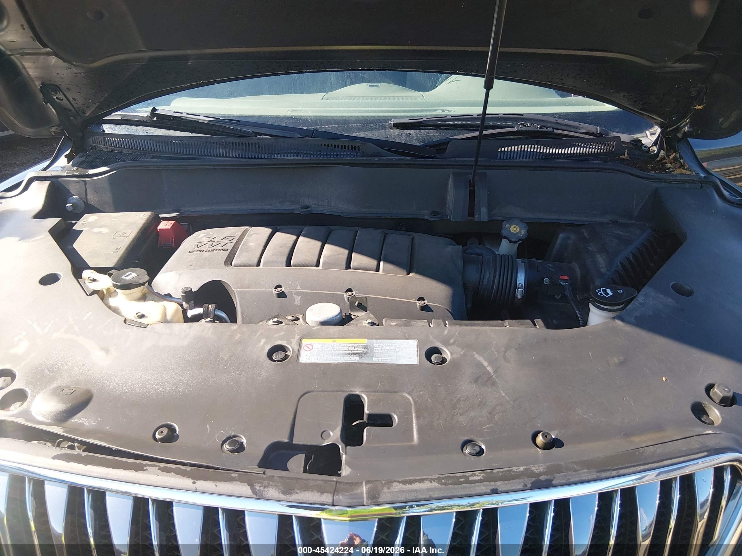 2014 Buick Enclave Convenience Gray vin: 5GAKRAKD8EJ203662