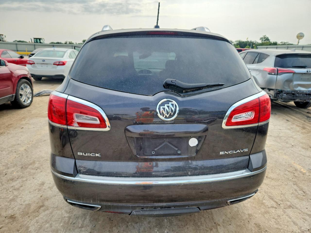 2014 Buick Enclave Black vin: 5GAKRAKD8EJ263621