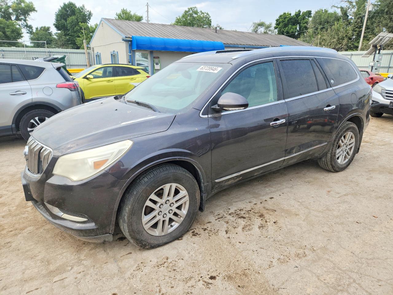 2014 Buick Enclave Black vin: 5GAKRAKD8EJ263621