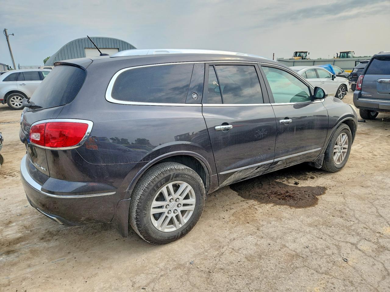 2014 Buick Enclave Black vin: 5GAKRAKD8EJ263621