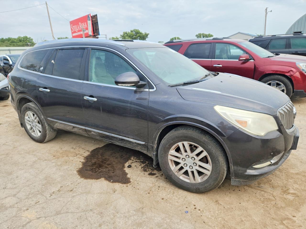 2014 Buick Enclave Black vin: 5GAKRAKD8EJ263621