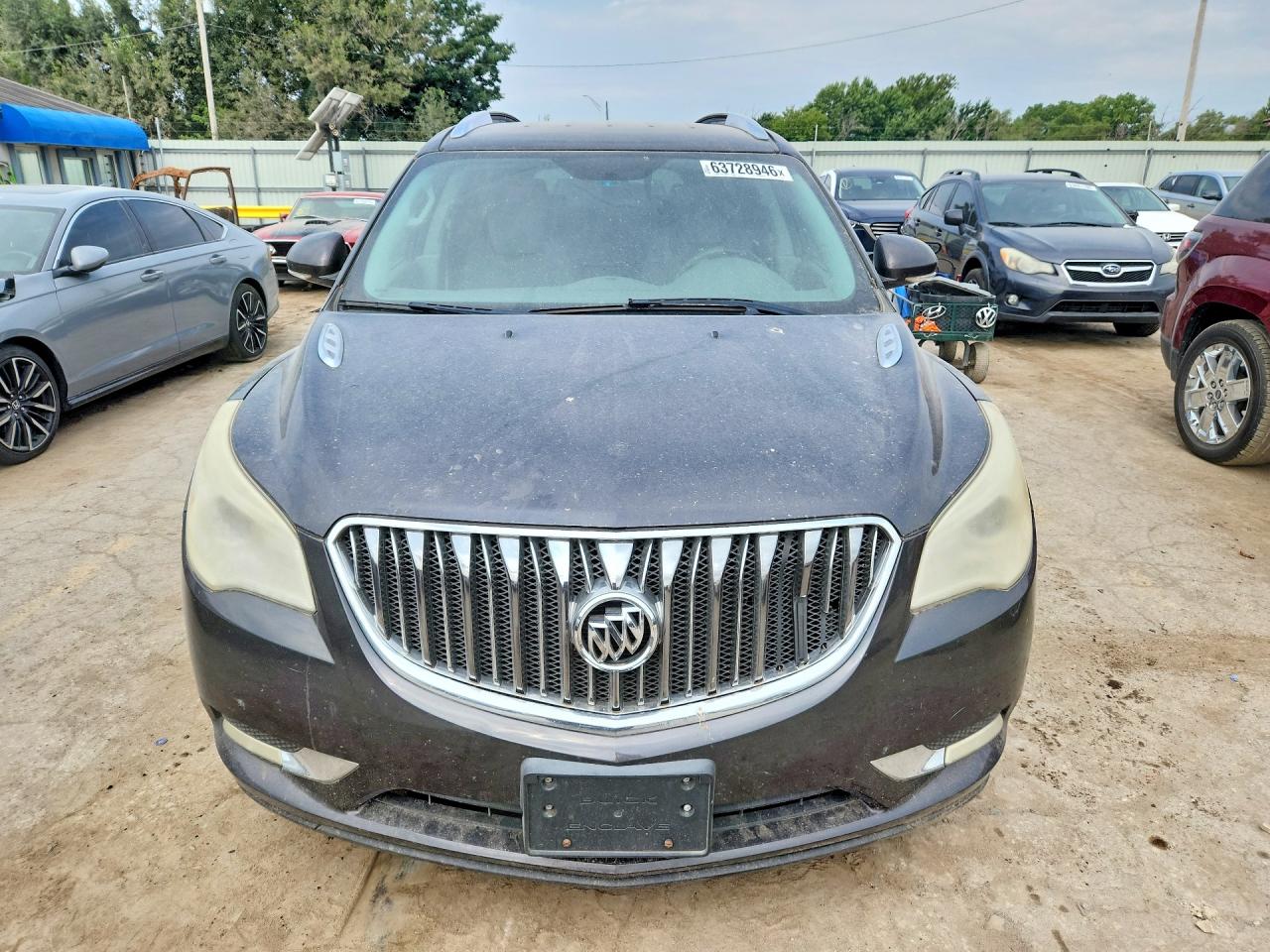 2014 Buick Enclave Black vin: 5GAKRAKD8EJ263621