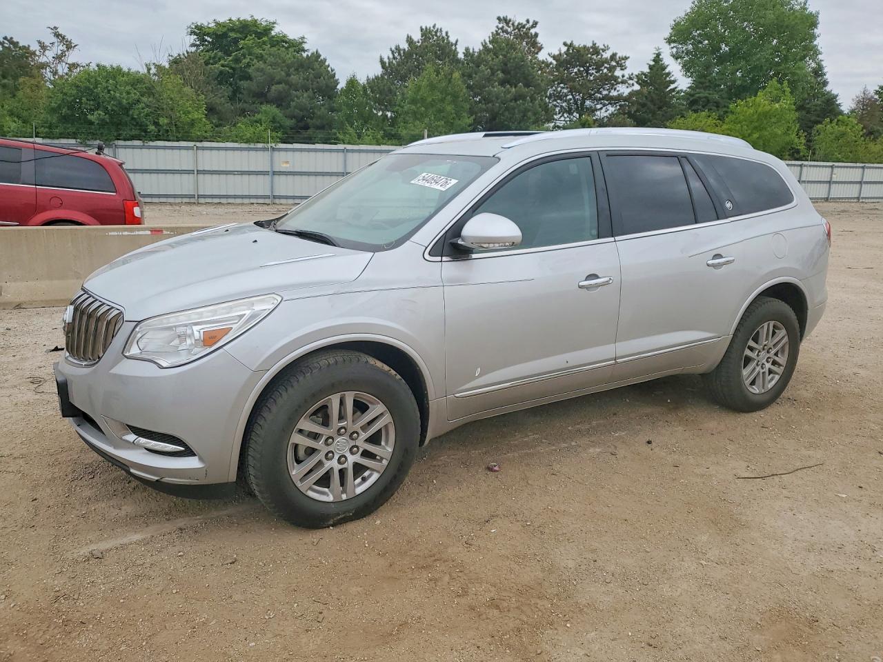 2014 Buick Enclave Silver vin: 5GAKRAKD8EJ336762
