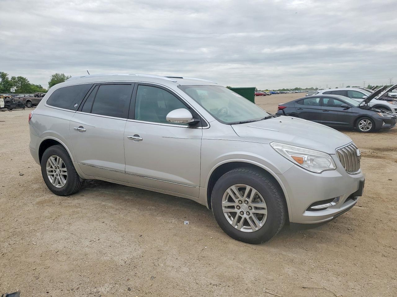 2014 Buick Enclave Silver vin: 5GAKRAKD8EJ336762