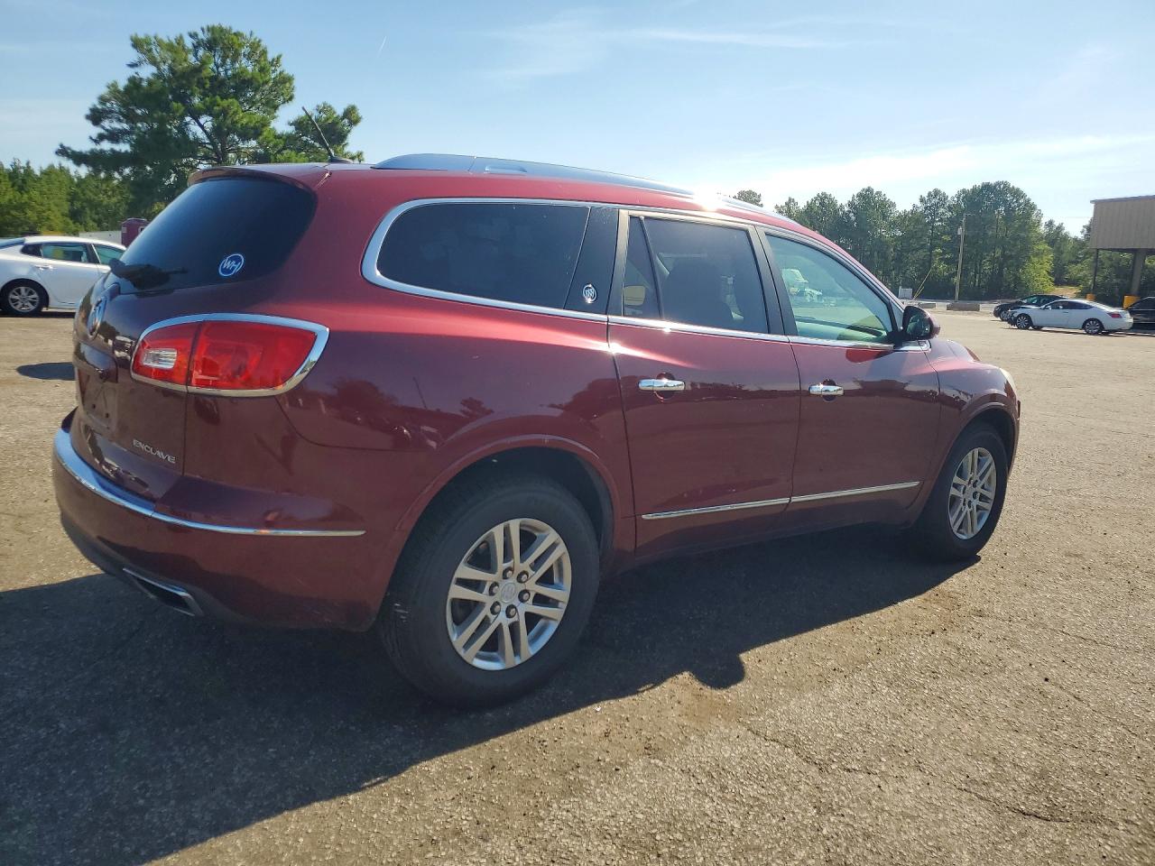 2015 Buick Enclave Burgundy vin: 5GAKRAKD8FJ145943