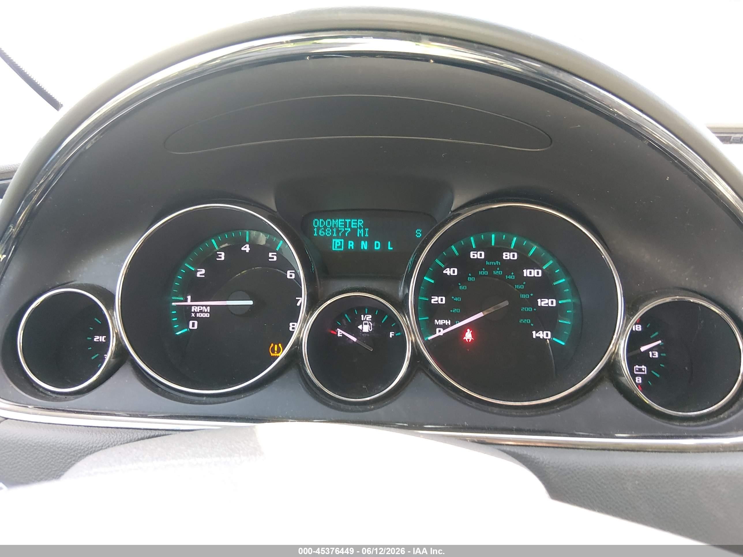 2015 Buick Enclave Convenience Синий vin: 5GAKRAKD8FJ376793