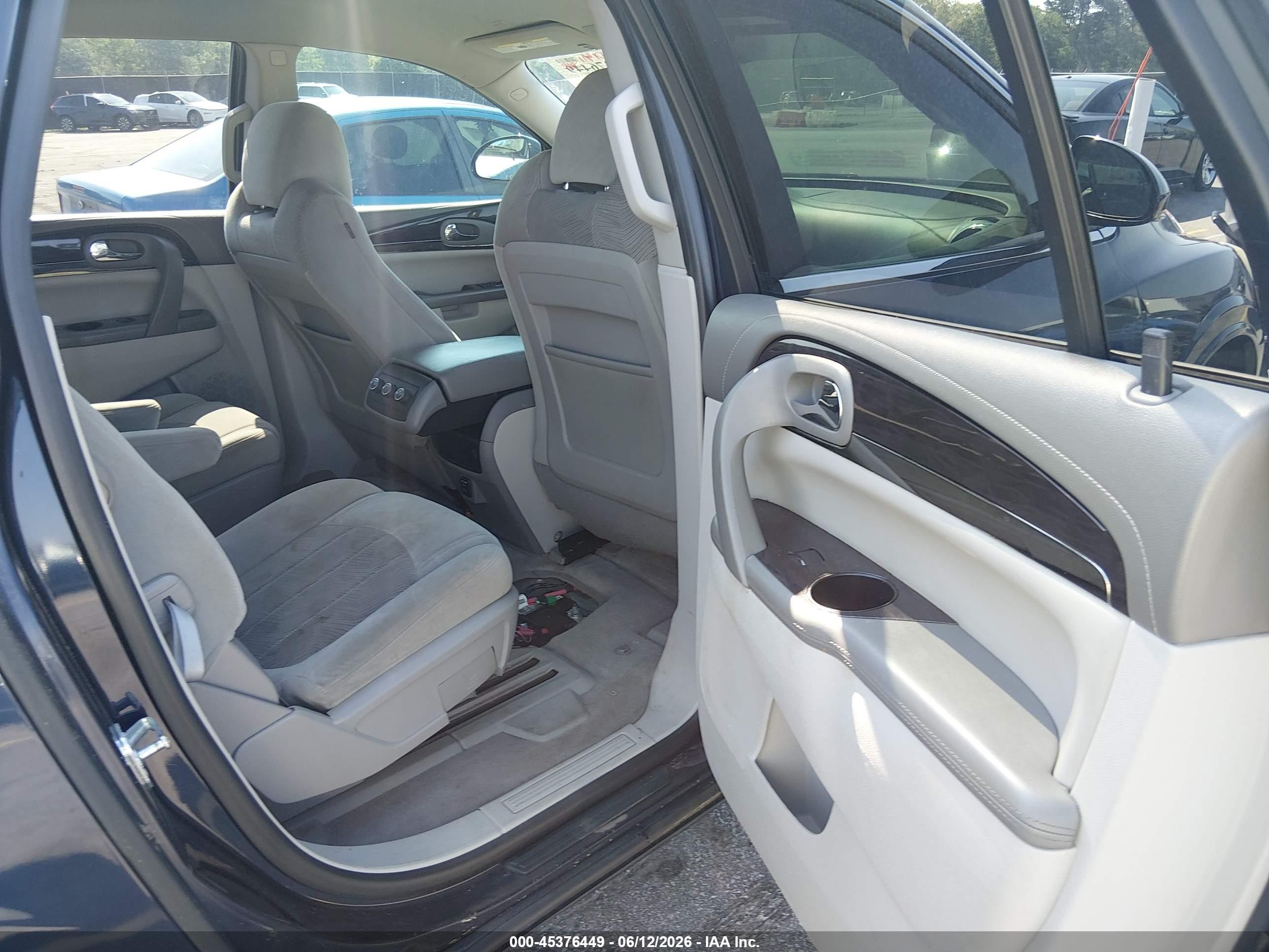 2015 Buick Enclave Convenience Синий vin: 5GAKRAKD8FJ376793