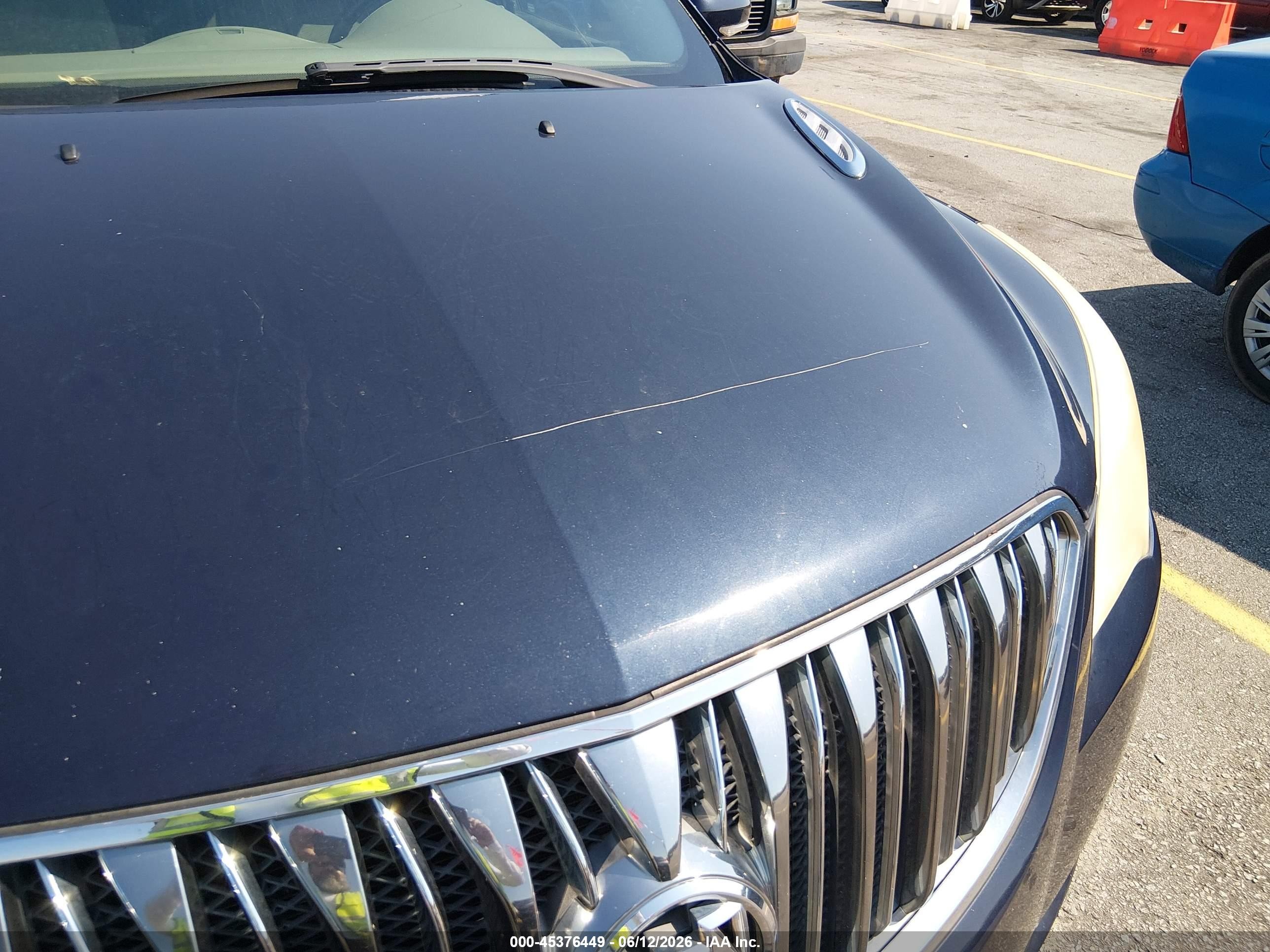 2015 Buick Enclave Convenience Синий vin: 5GAKRAKD8FJ376793
