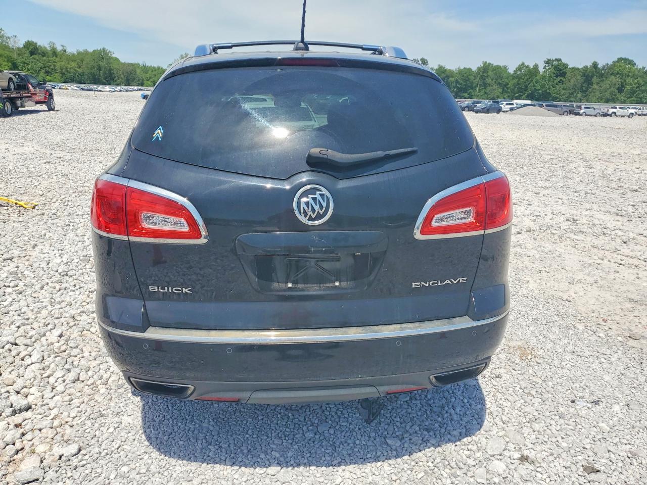 2016 Buick Enclave Black vin: 5GAKRAKD9GJ134936