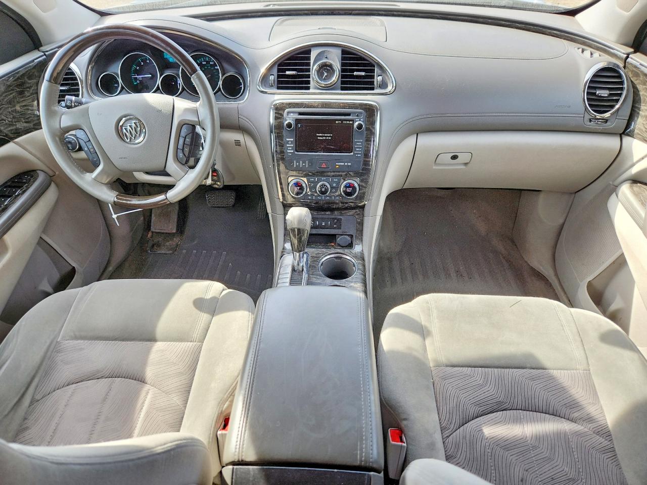 2014 Buick Enclave Black vin: 5GAKRAKDXEJ216722