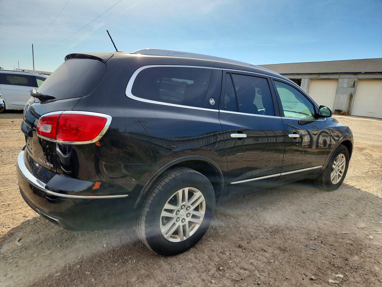2014 Buick Enclave Black vin: 5GAKRAKDXEJ216722