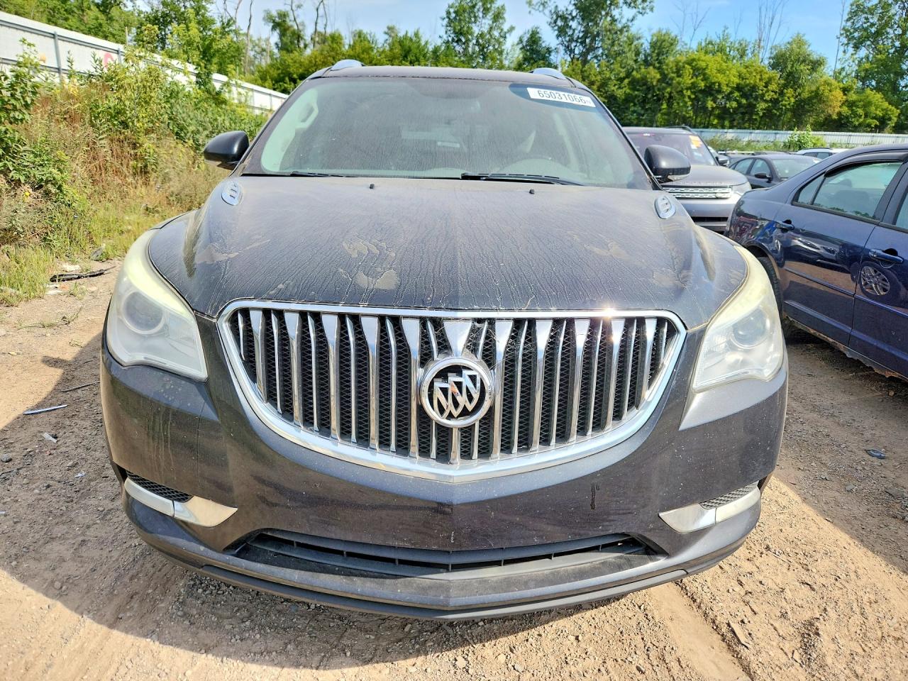 2014 Buick Enclave Black vin: 5GAKRAKDXEJ216722