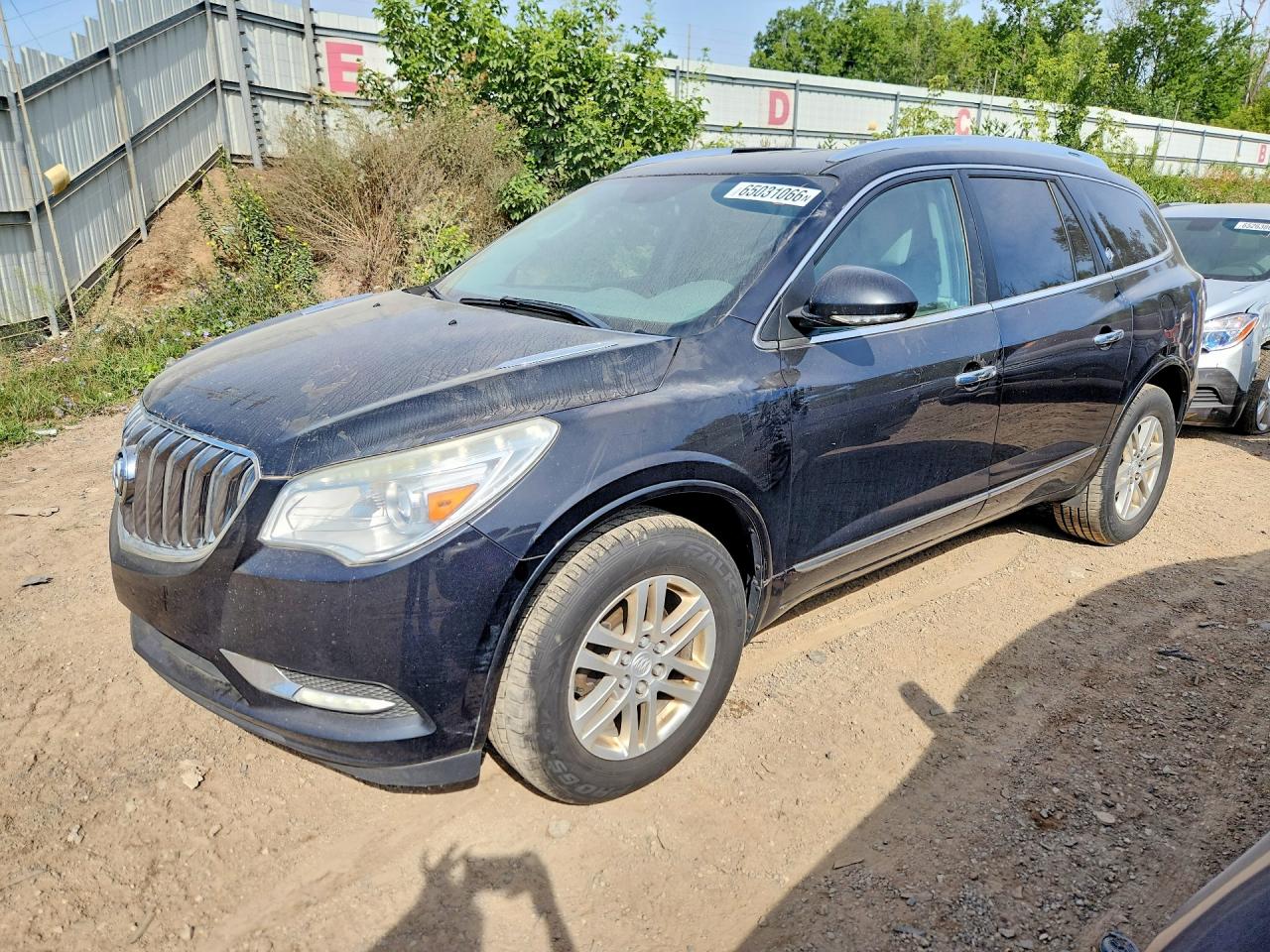 2014 Buick Enclave Black vin: 5GAKRAKDXEJ216722
