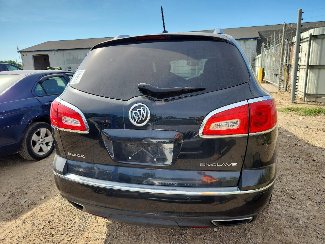 2014 Buick Enclave Black vin: 5GAKRAKDXEJ216722