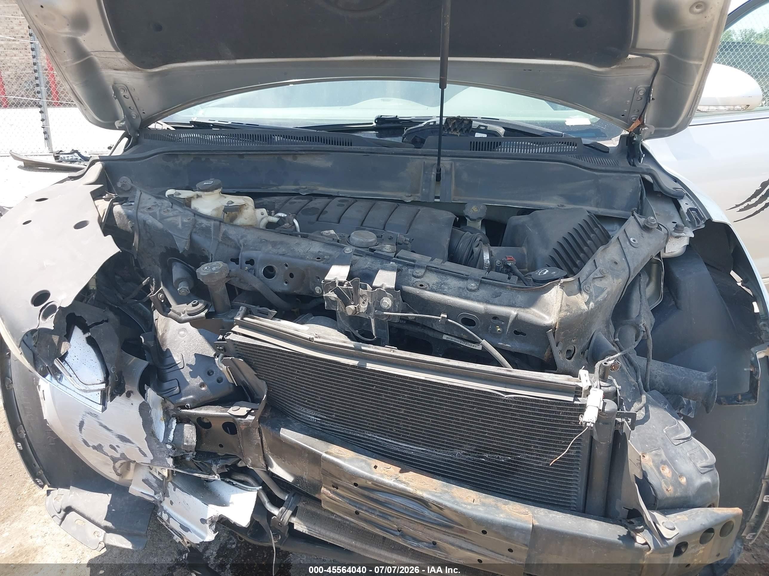 2014 Buick Enclave Convenience Silver vin: 5GAKRAKDXEJ225520