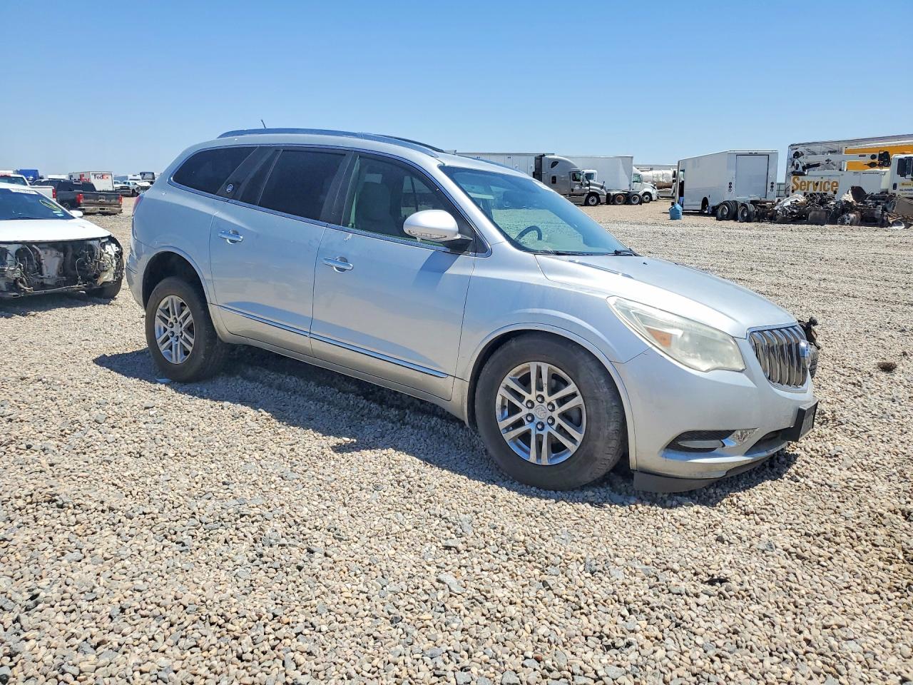 2015 Buick Enclave Gray vin: 5GAKRAKDXFJ145250