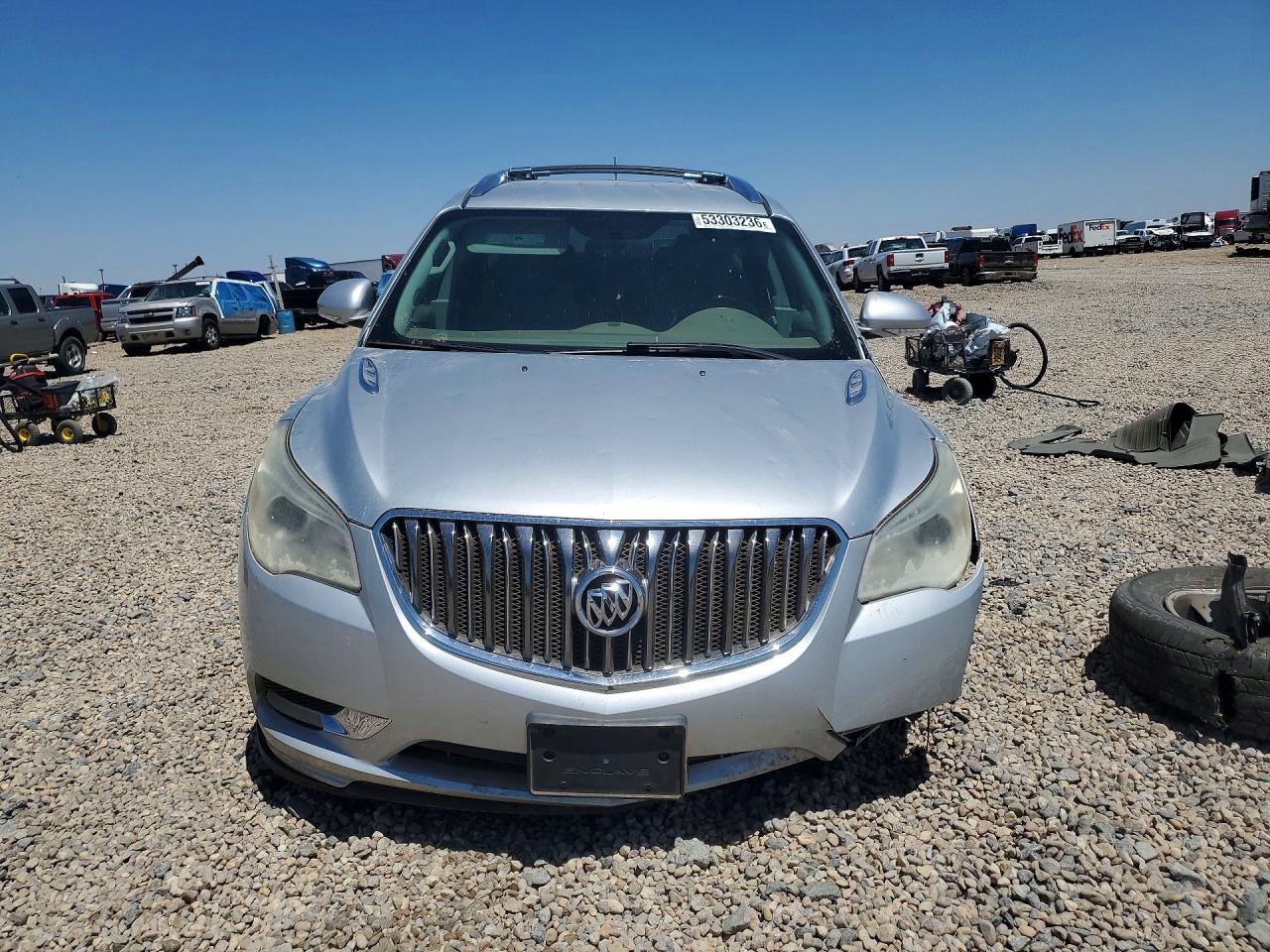 2015 Buick Enclave Gray vin: 5GAKRAKDXFJ145250