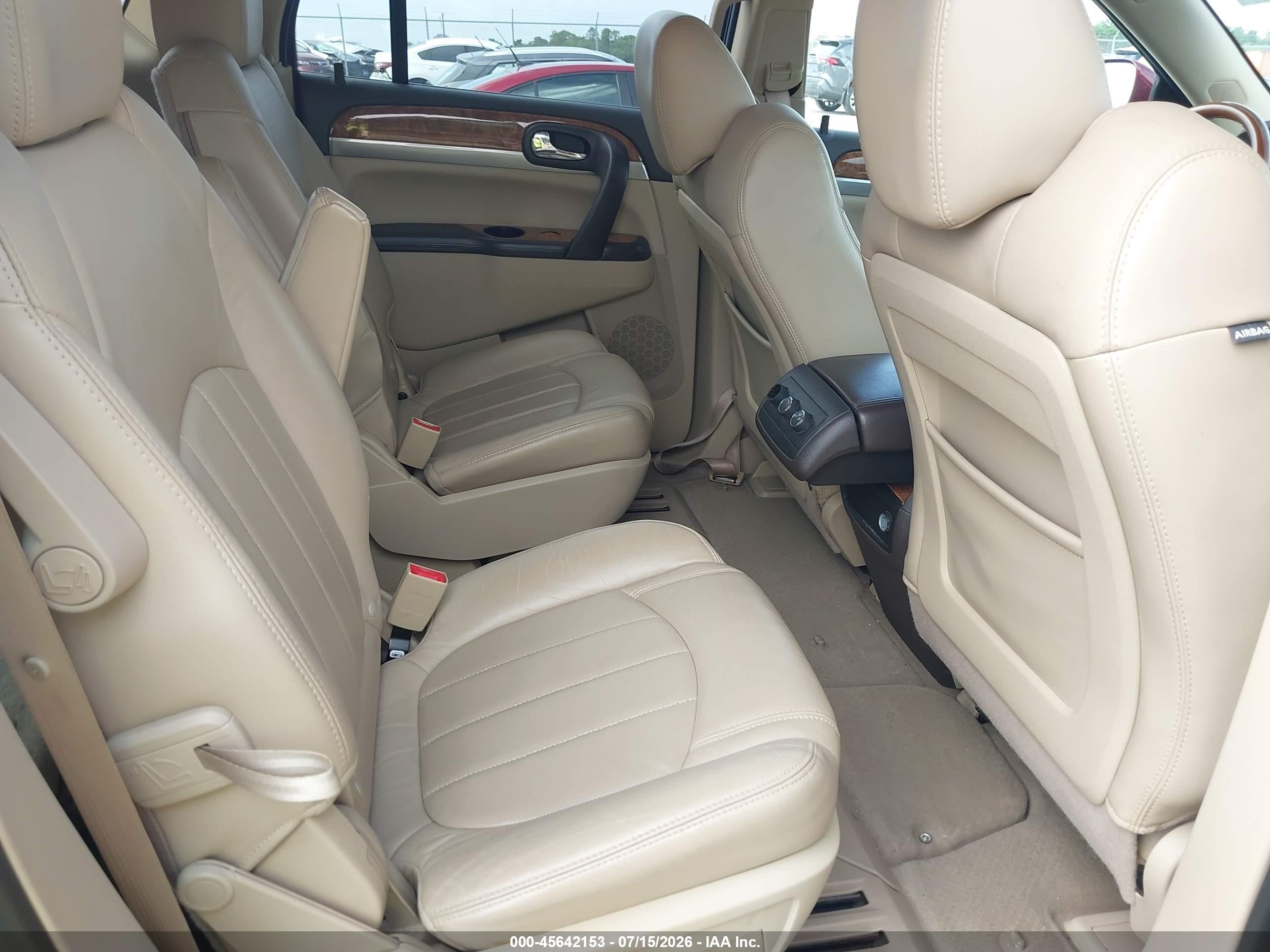 2011 Buick Enclave 1xl Red vin: 5GAKRBED0BJ126170