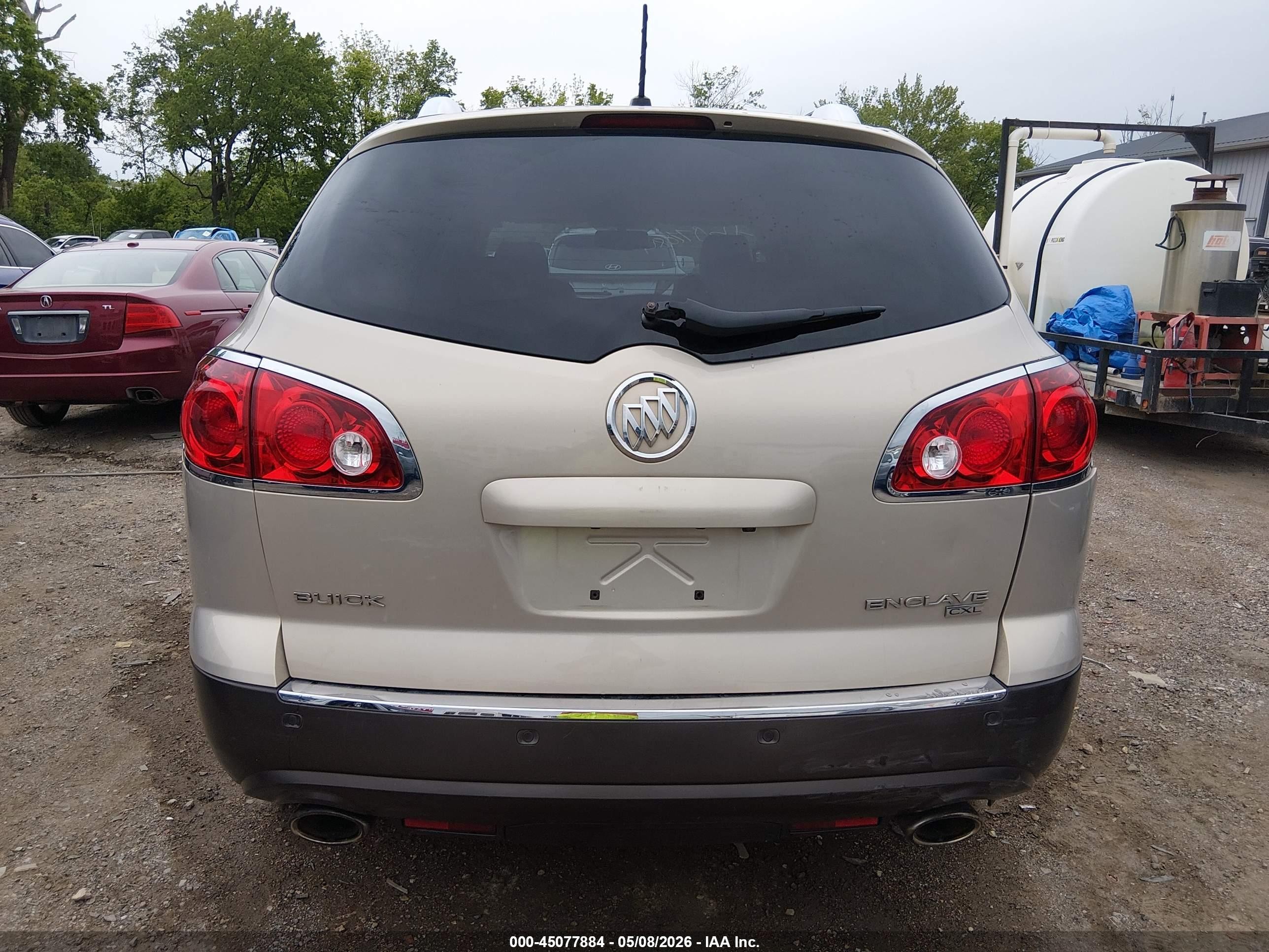 2011 Buick Enclave 1xl Золотой vin: 5GAKRBED0BJ238953