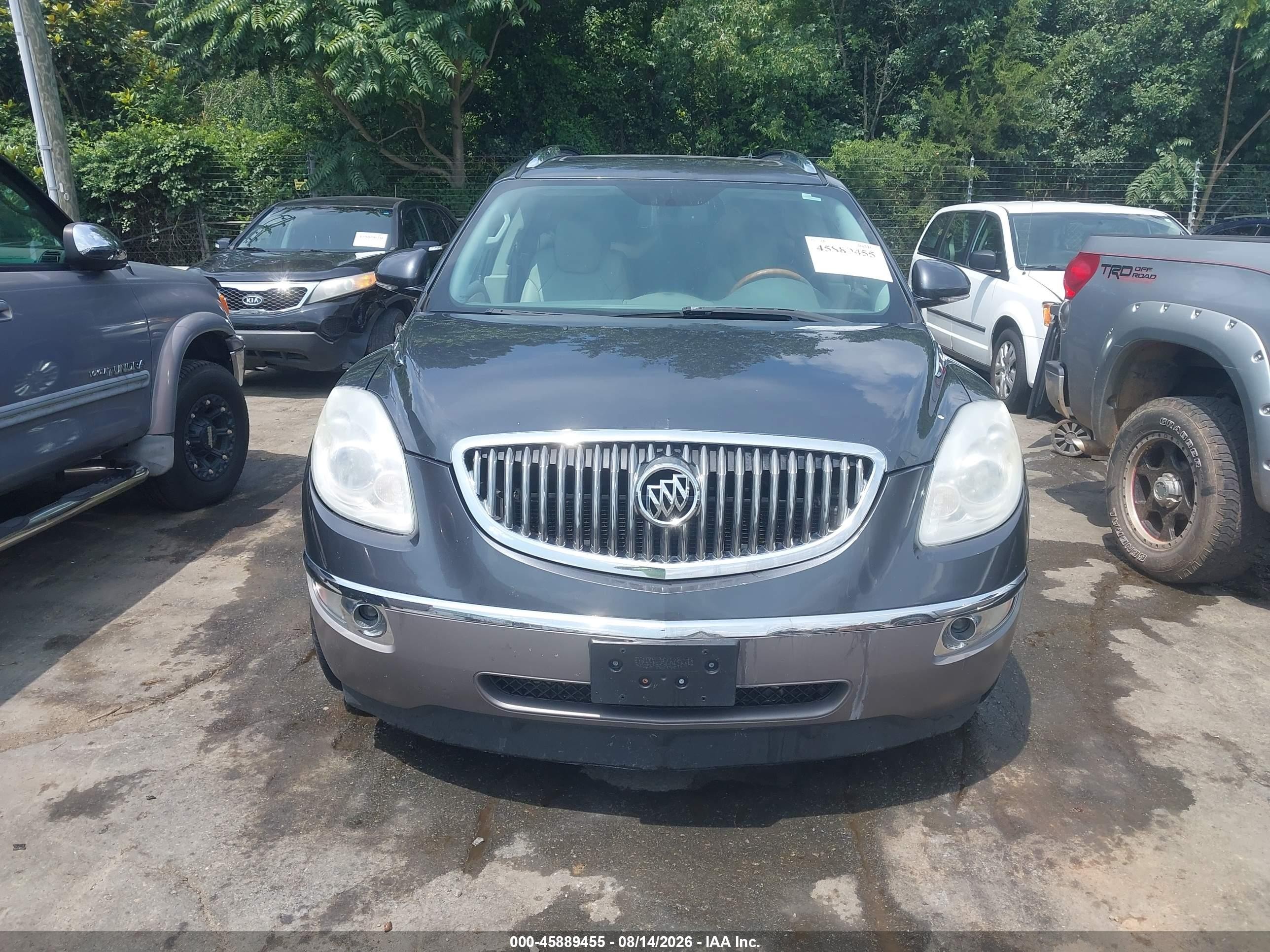 2011 Buick Enclave 1xl Серый vin: 5GAKRBED0BJ302327
