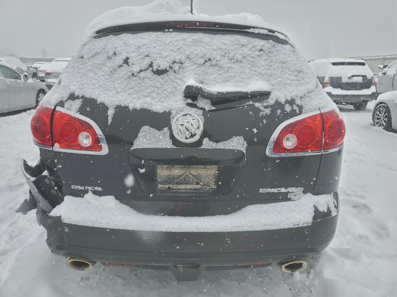 2011 Buick Enclave Cxl Black vin: 5GAKRBED0BJ416117