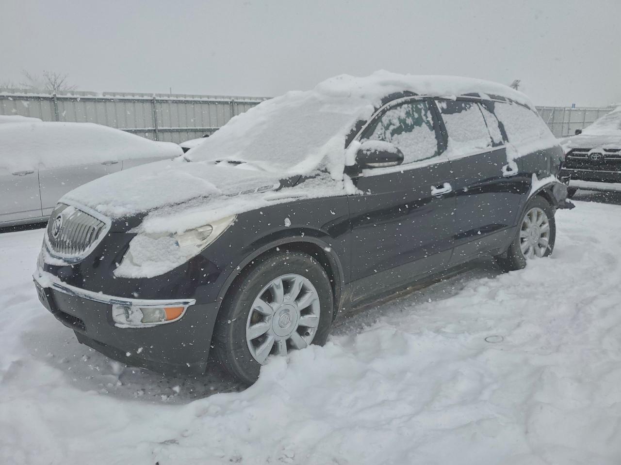 2011 Buick Enclave Cxl Black vin: 5GAKRBED0BJ416117