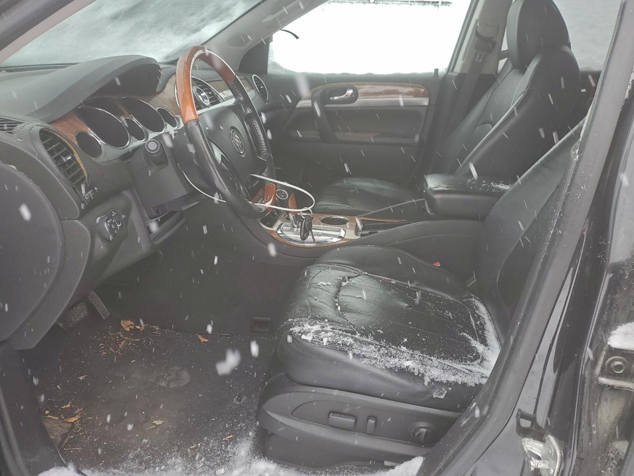 2011 Buick Enclave Cxl Black vin: 5GAKRBED0BJ416117