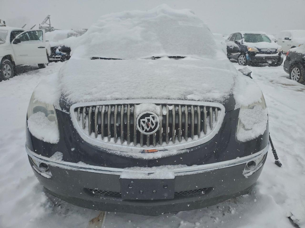 2011 Buick Enclave Cxl Black vin: 5GAKRBED0BJ416117