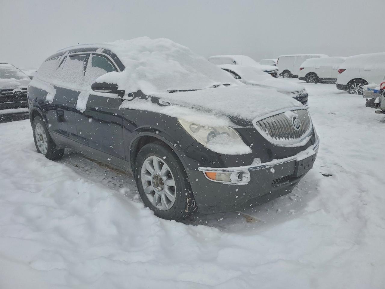 2011 Buick Enclave Cxl Black vin: 5GAKRBED0BJ416117