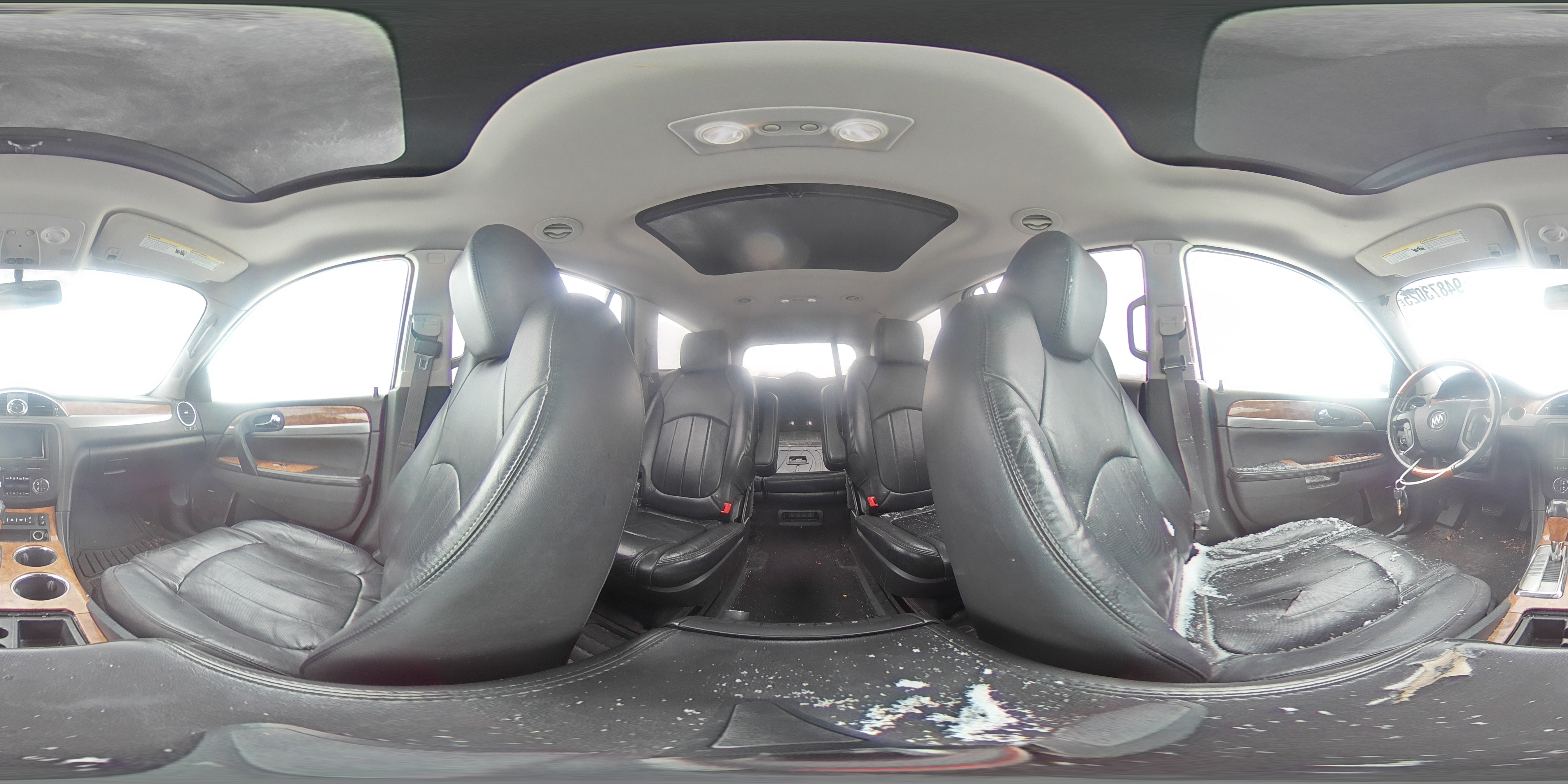 2011 Buick Enclave Cxl Black vin: 5GAKRBED0BJ416117
