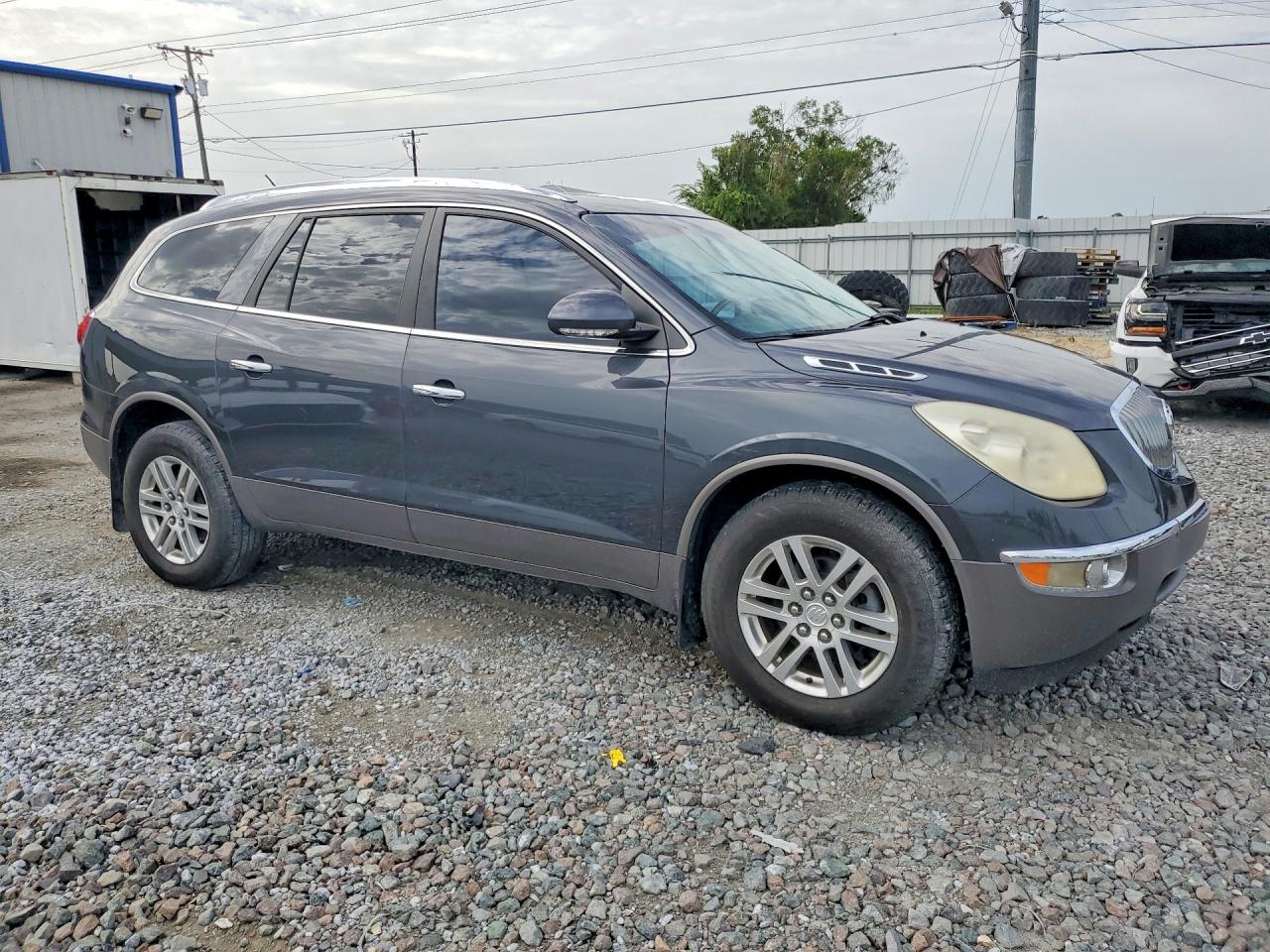 2012 Buick Enclave Gray vin: 5GAKRBED0CJ389311