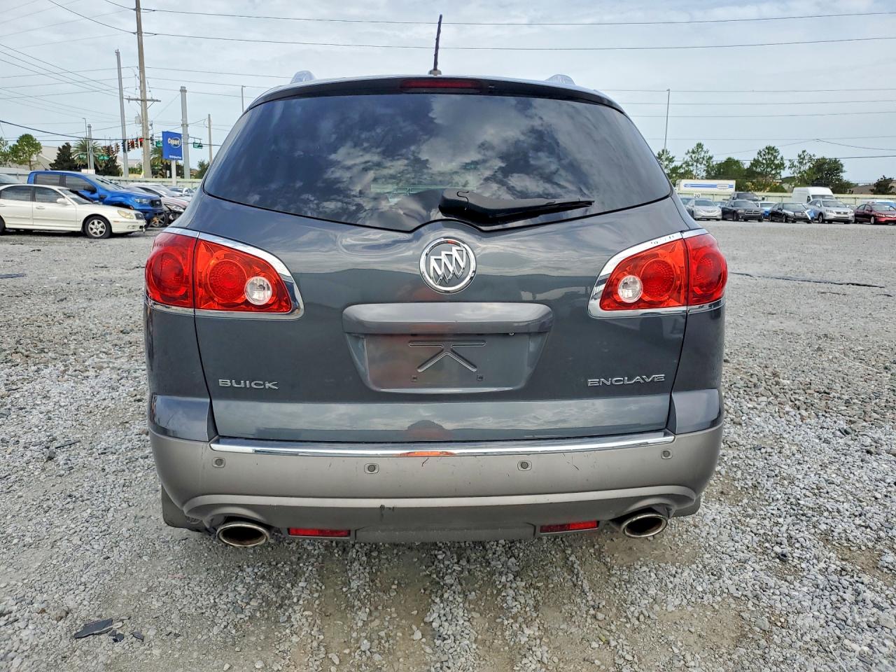2012 Buick Enclave Gray vin: 5GAKRBED0CJ389311