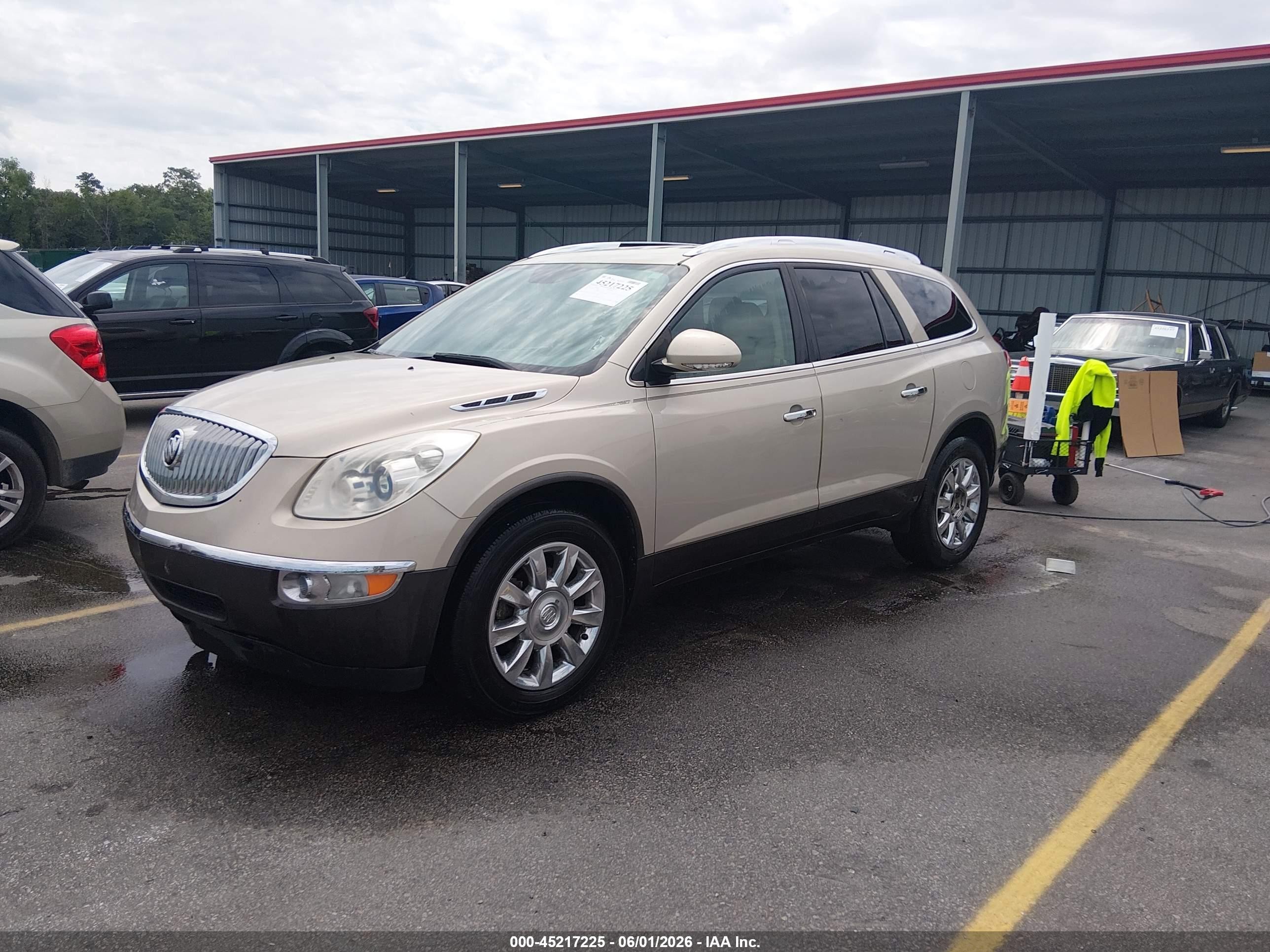 2011 Buick Enclave 1xl Beige vin: 5GAKRBED1BJ277468