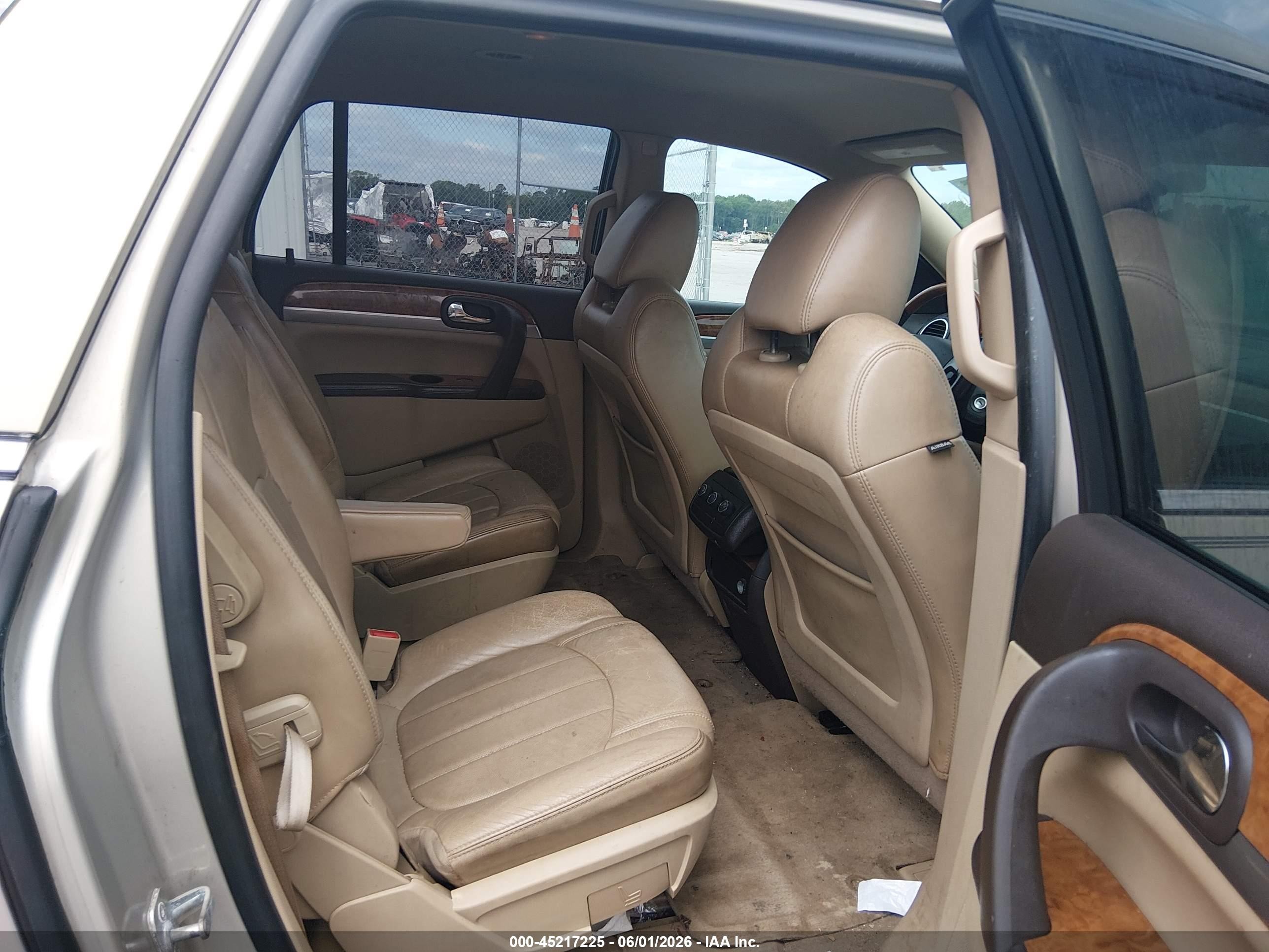 2011 Buick Enclave 1xl Beige vin: 5GAKRBED1BJ277468