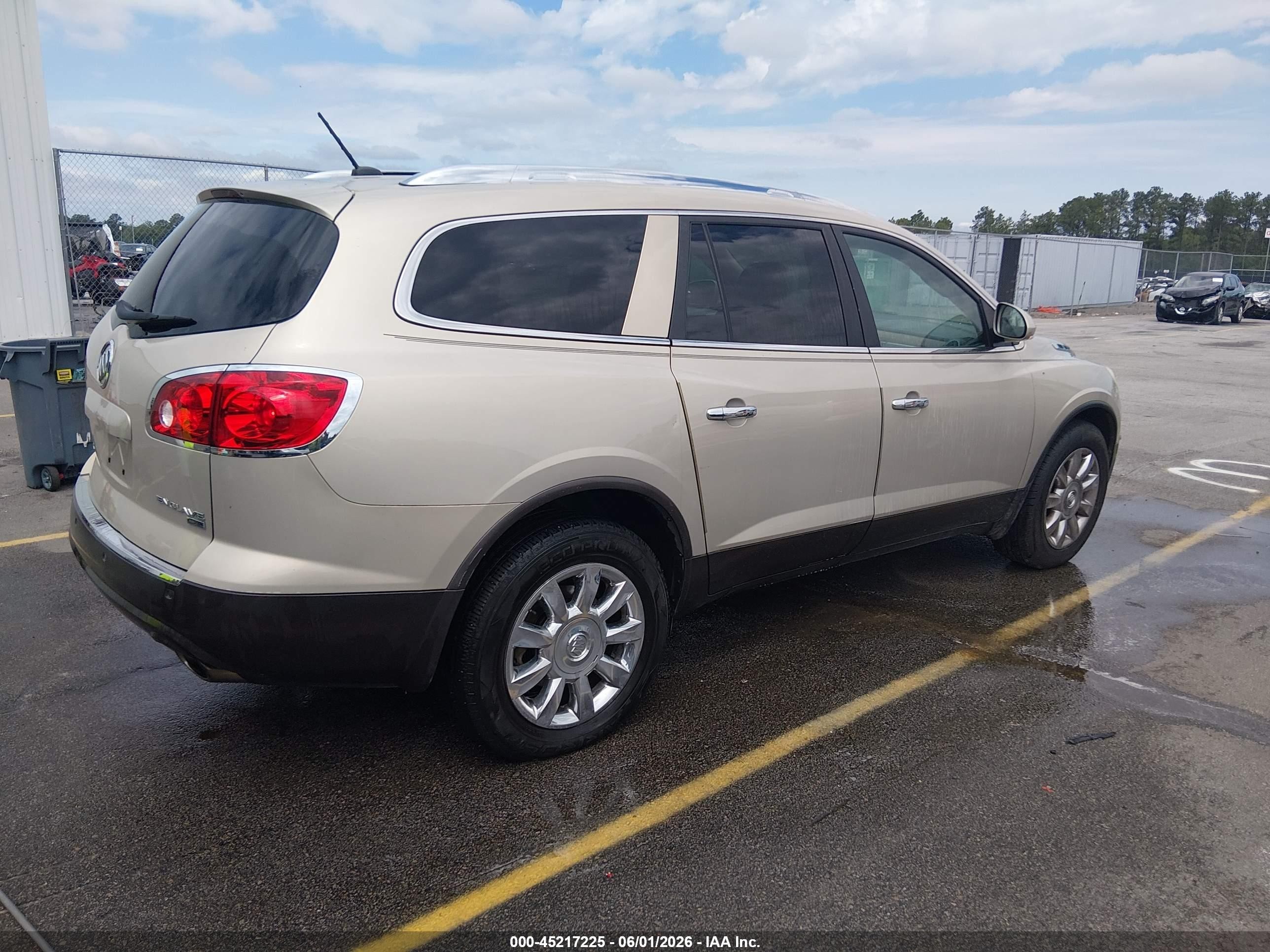 2011 Buick Enclave 1xl Beige vin: 5GAKRBED1BJ277468