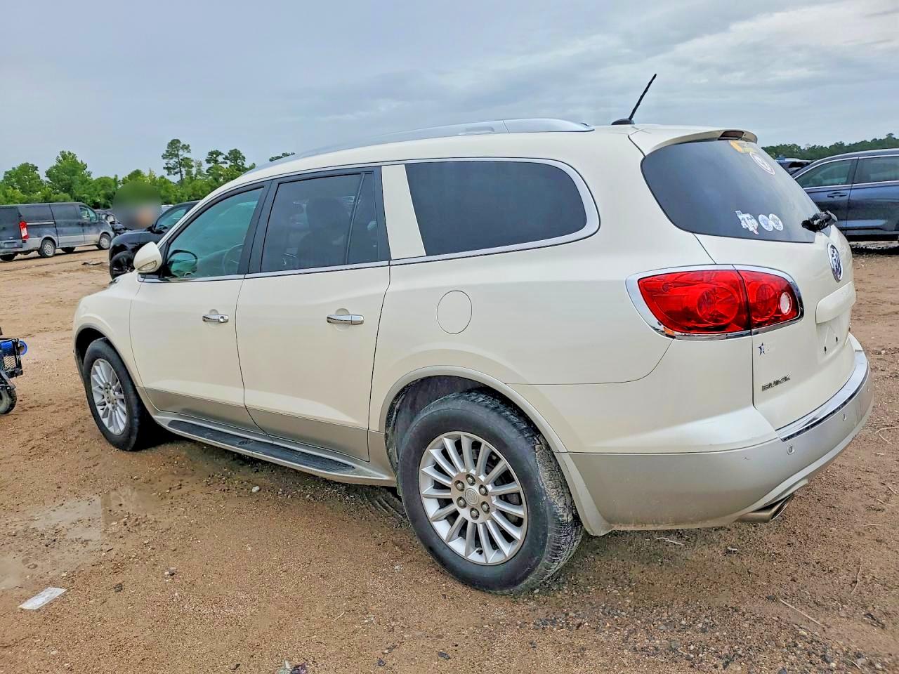 2011 Buick Enclave Cxl Белый vin: 5GAKRBED1BJ383256