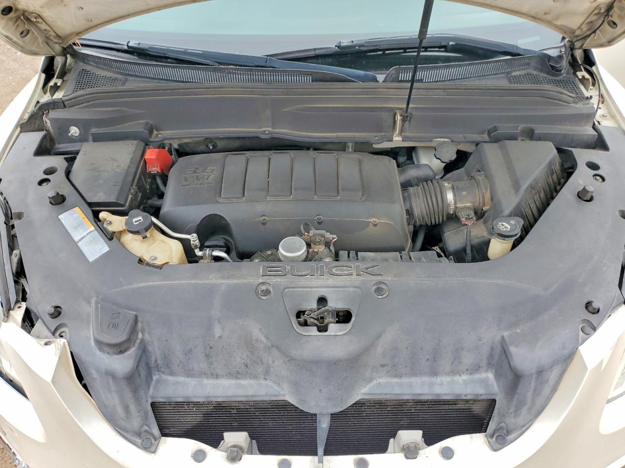 2011 Buick Enclave Cxl Белый vin: 5GAKRBED1BJ383256