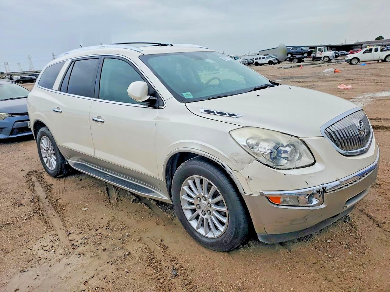 2011 Buick Enclave Cxl Белый vin: 5GAKRBED1BJ383256