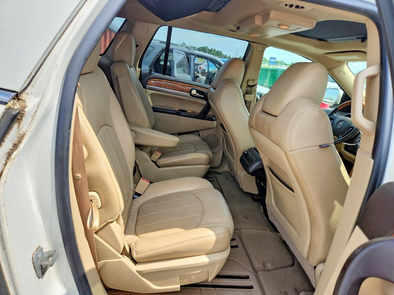 2011 Buick Enclave Cxl White vin: 5GAKRBED1BJ412867