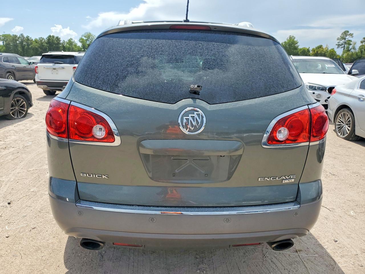 2011 Buick Enclave Cxl Teal vin: 5GAKRBED2BJ224634