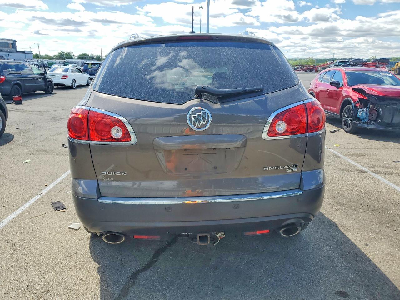 2011 Buick Enclave Cxl Brown vin: 5GAKRBED2BJ270061