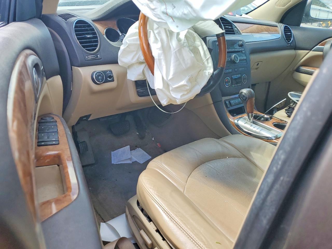 2011 Buick Enclave Cxl Brown vin: 5GAKRBED2BJ270061