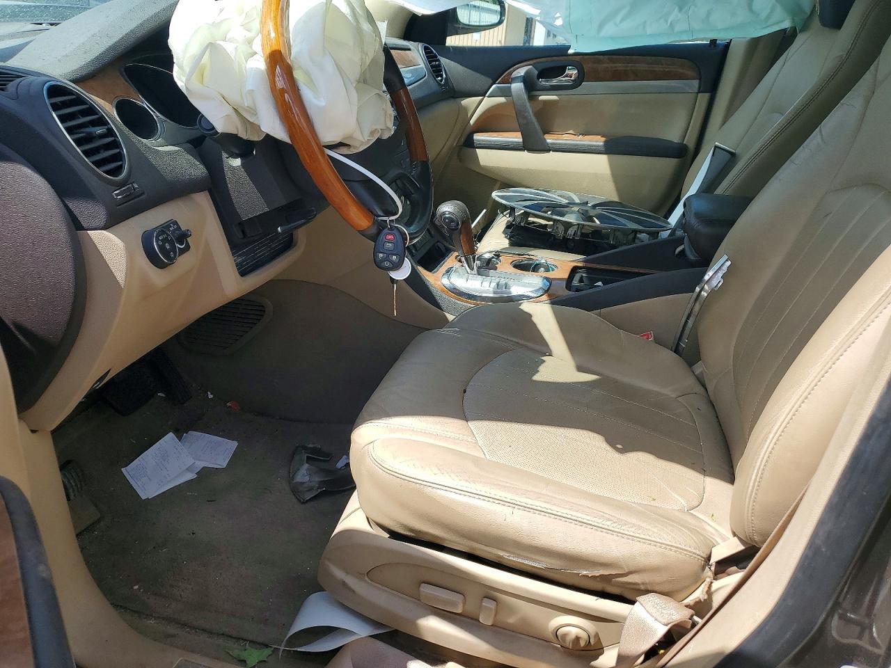 2011 Buick Enclave Cxl Brown vin: 5GAKRBED2BJ270061