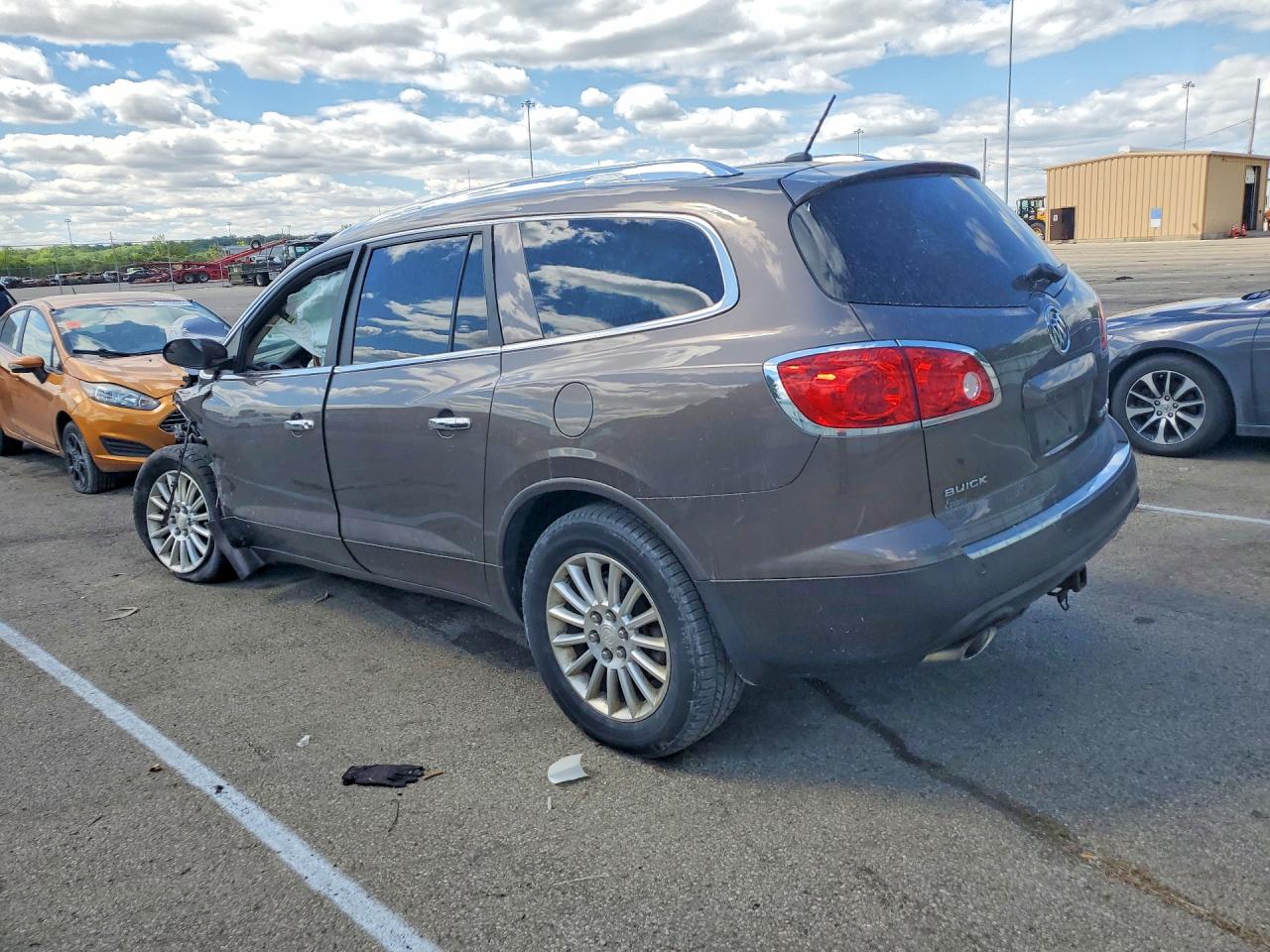 2011 Buick Enclave Cxl Brown vin: 5GAKRBED2BJ270061