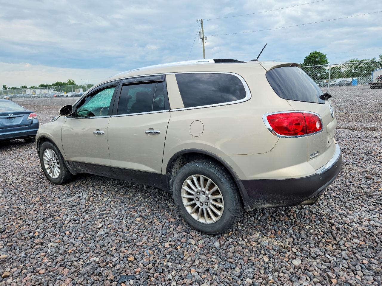 2011 Buick Enclave Cxl Beige vin: 5GAKRBED2BJ295977
