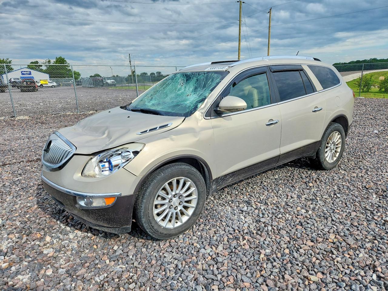 2011 Buick Enclave Cxl Beige vin: 5GAKRBED2BJ295977