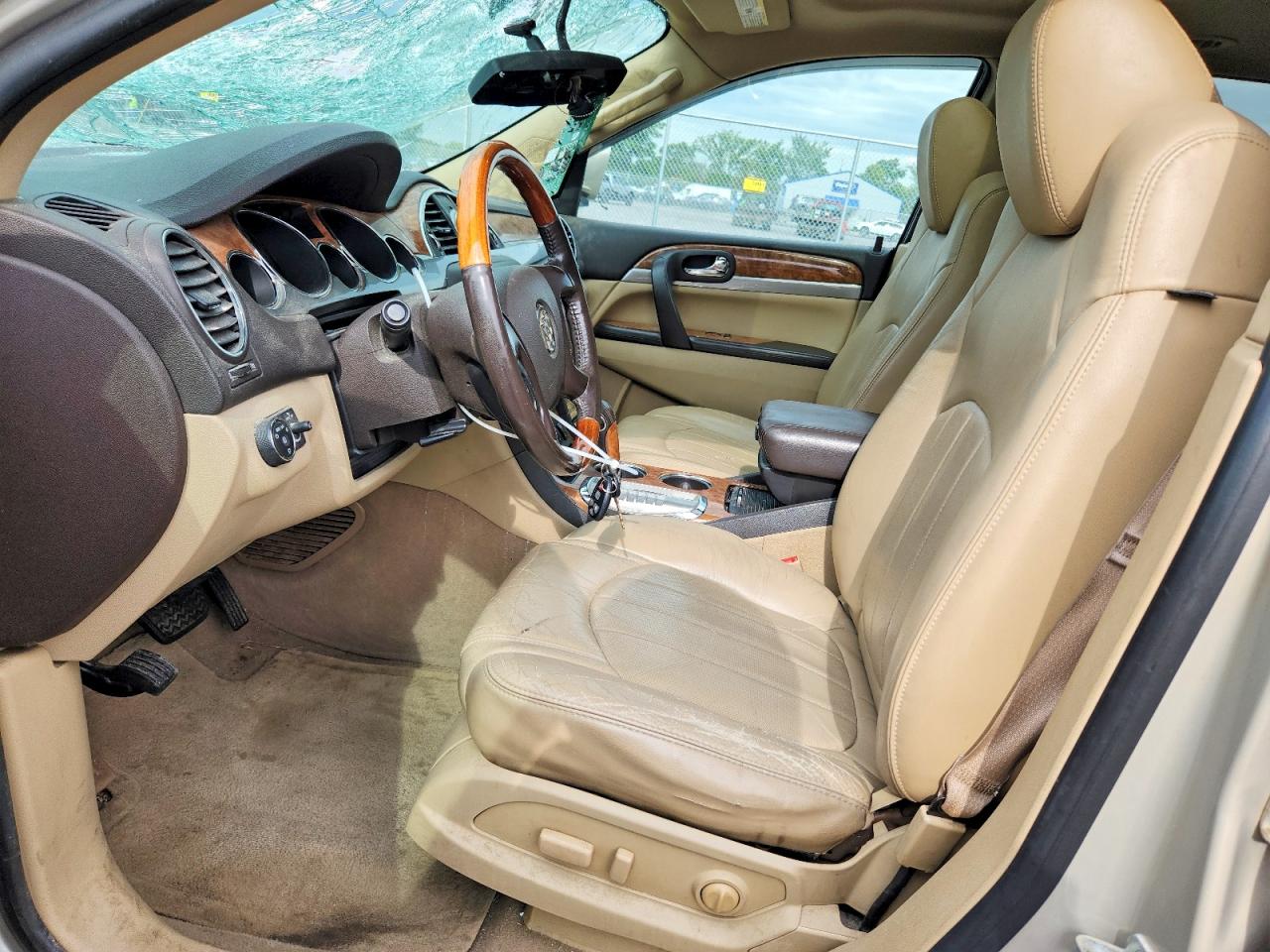 2011 Buick Enclave Cxl Beige vin: 5GAKRBED2BJ295977