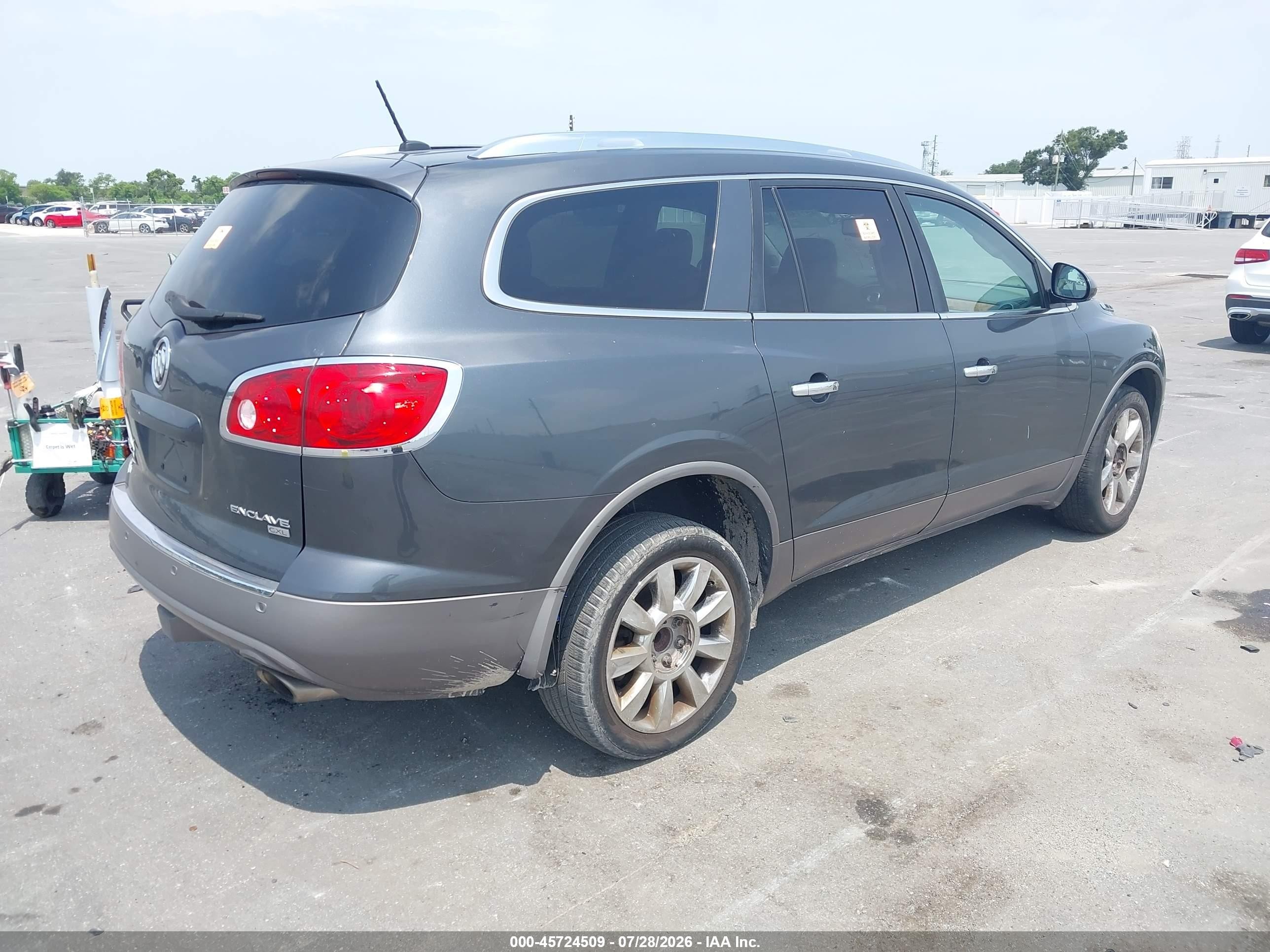 2011 Buick Enclave 1xl Gray vin: 5GAKRBED2BJ379183